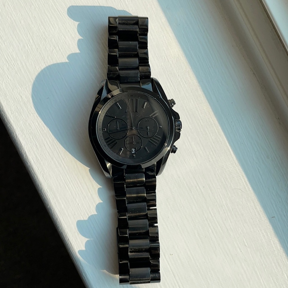 MICHAEL KORS
Oversized Bradshaw Black-Tone Watch